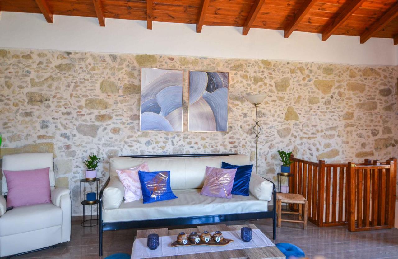 Villa Anastasia Luxe With Top Wifi, Bbq & Amazing Views Kíssamos Exterior foto